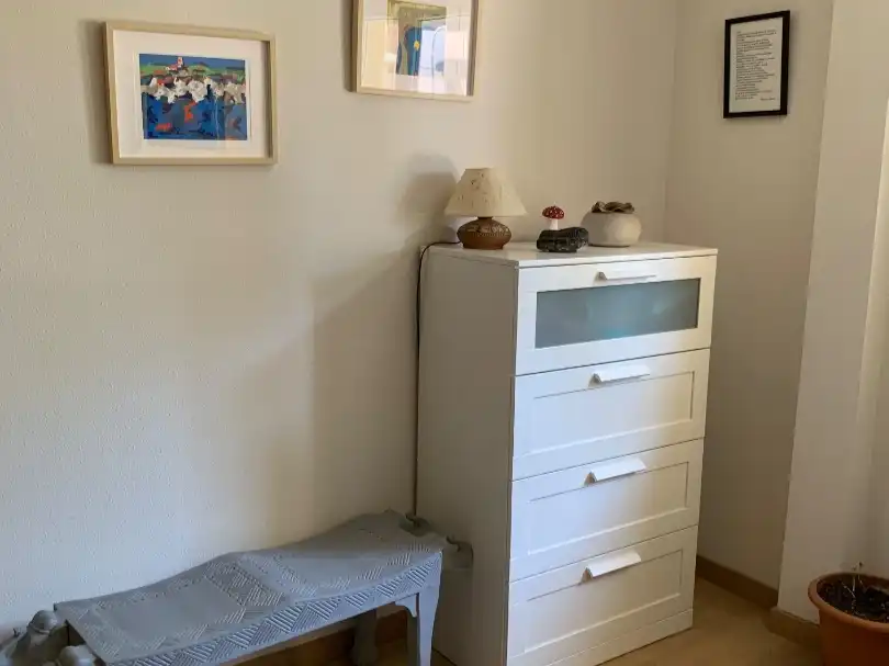 Bedroom of Flat for sale in Navalagamella, Madrid