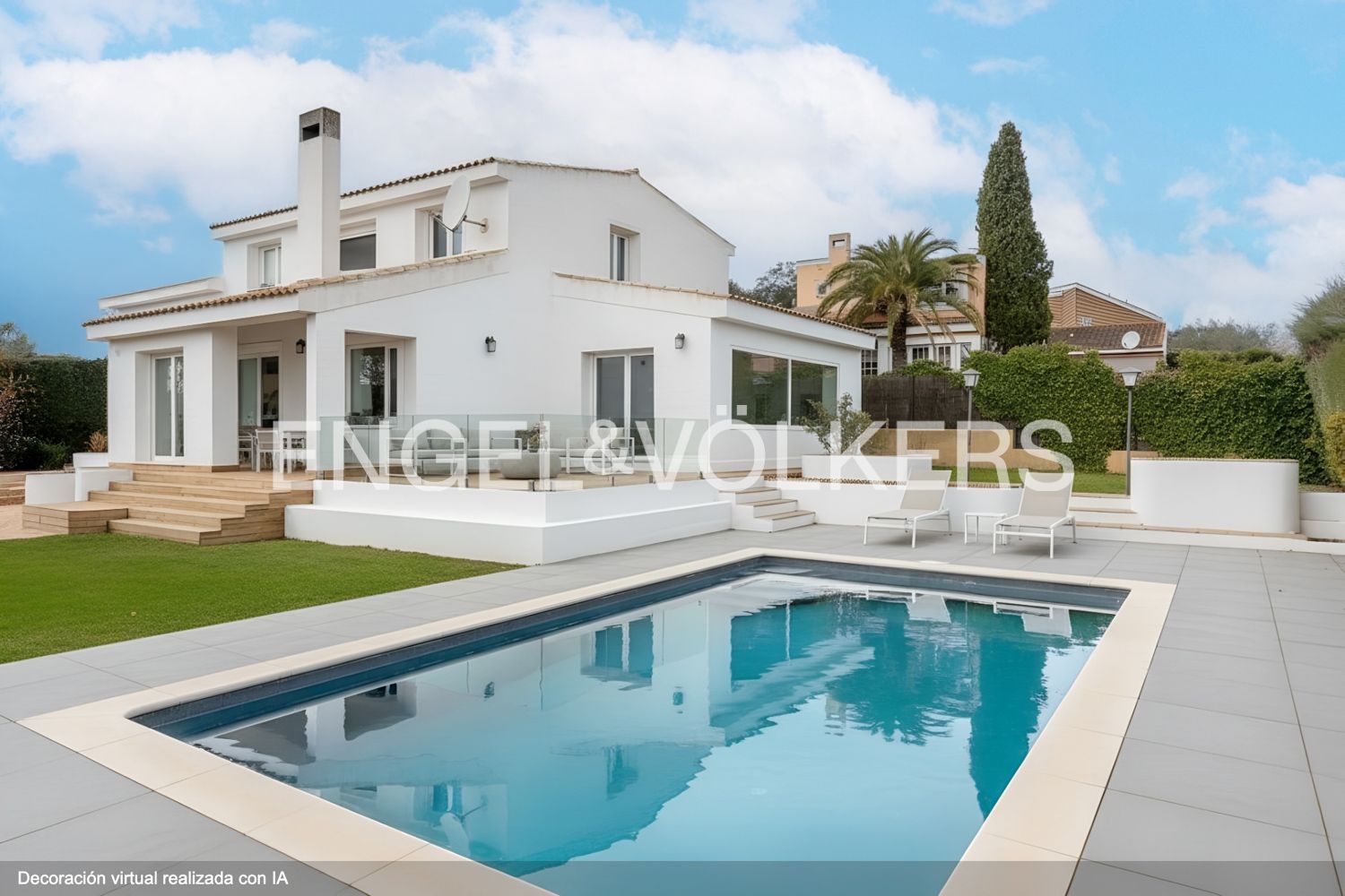Vista exterior de Casa o xalet en venda en Boadilla del Monte amb Calefacció, Jardí privat i Piscina