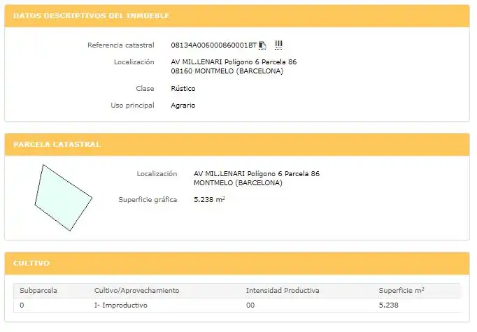 Terreno rústico en venta en C/ Mil Lenari, imagen 4