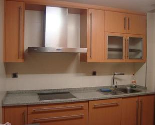 Cuina de Apartament de lloguer en Ourense Capital  amb Parquet i Terrassa