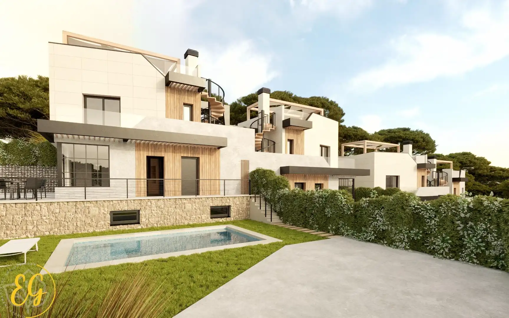 Maison jumelée avec piscine à vendre à Balcón de Ponoig - Polop Paradis - Polop Hills