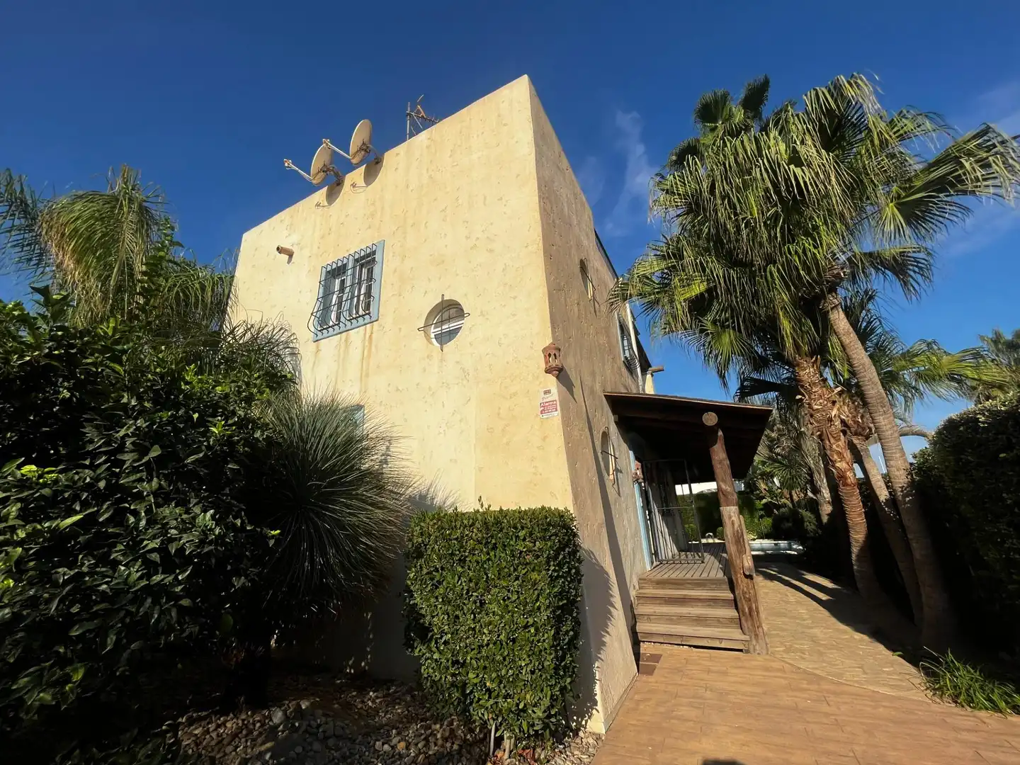 Vista exterior de Casa o chalet en venta en Vera con Aire acondicionado, Calefacción y Jardín privado