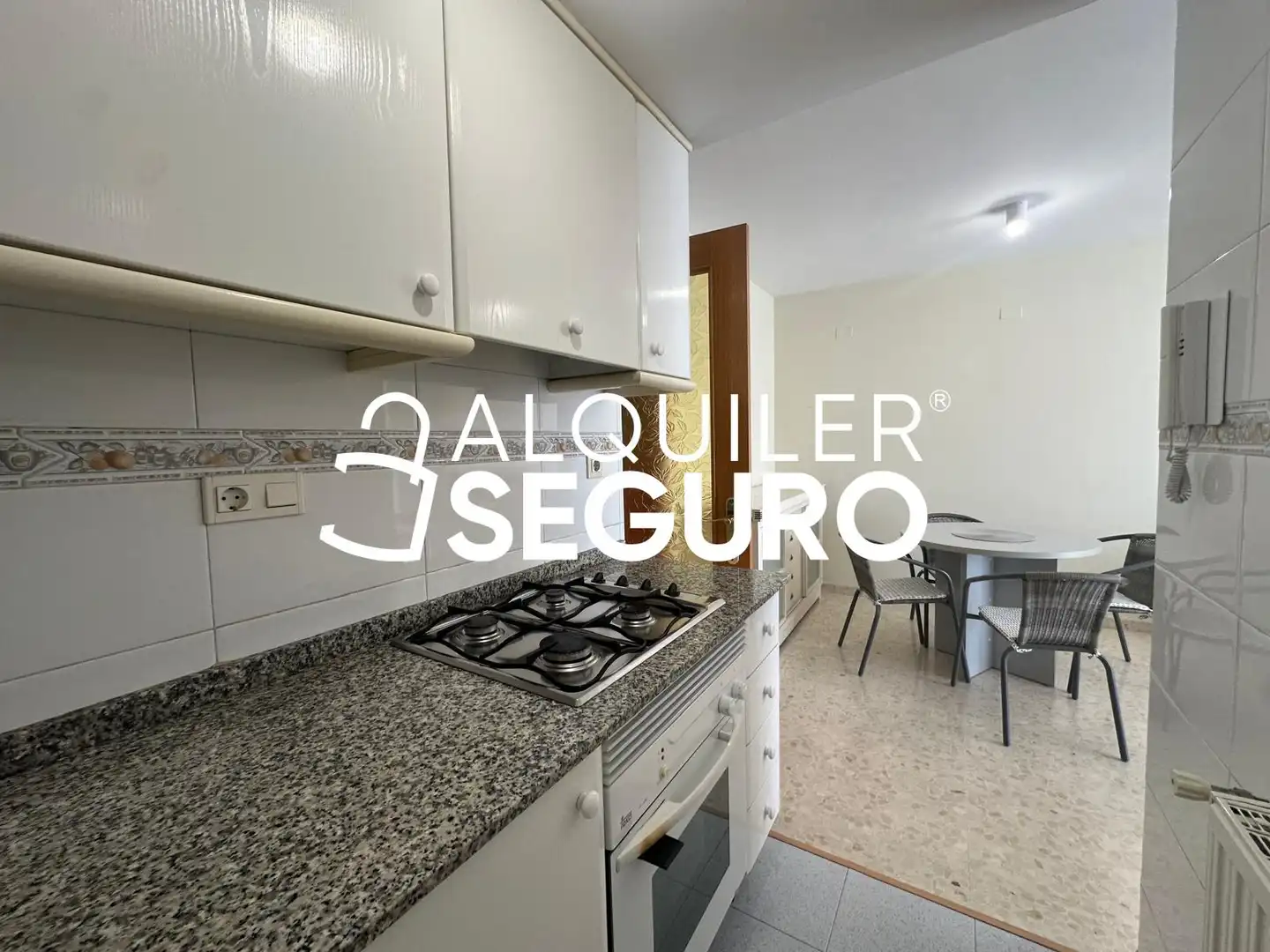 Cocina de Piso de alquiler en Valencia con Aire acondicionado y Amueblado