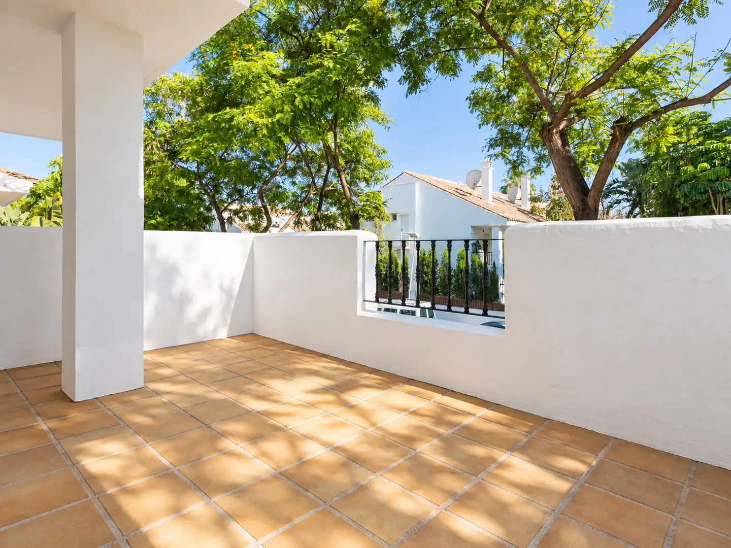 Terrassa de Apartament de lloguer en Nueva Andalucía