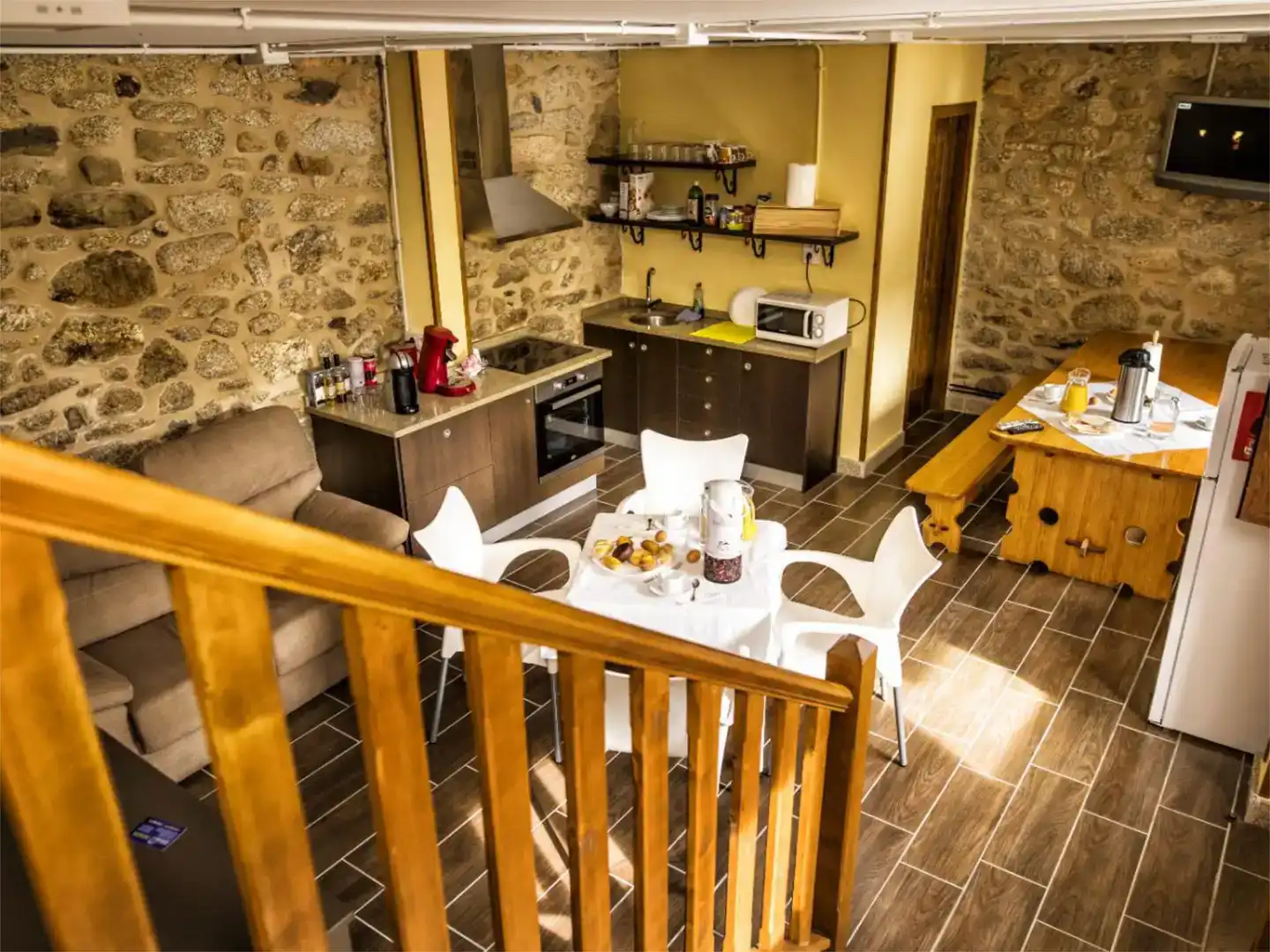 Cocina de Piso de alquiler en Dumbría, A Coruña