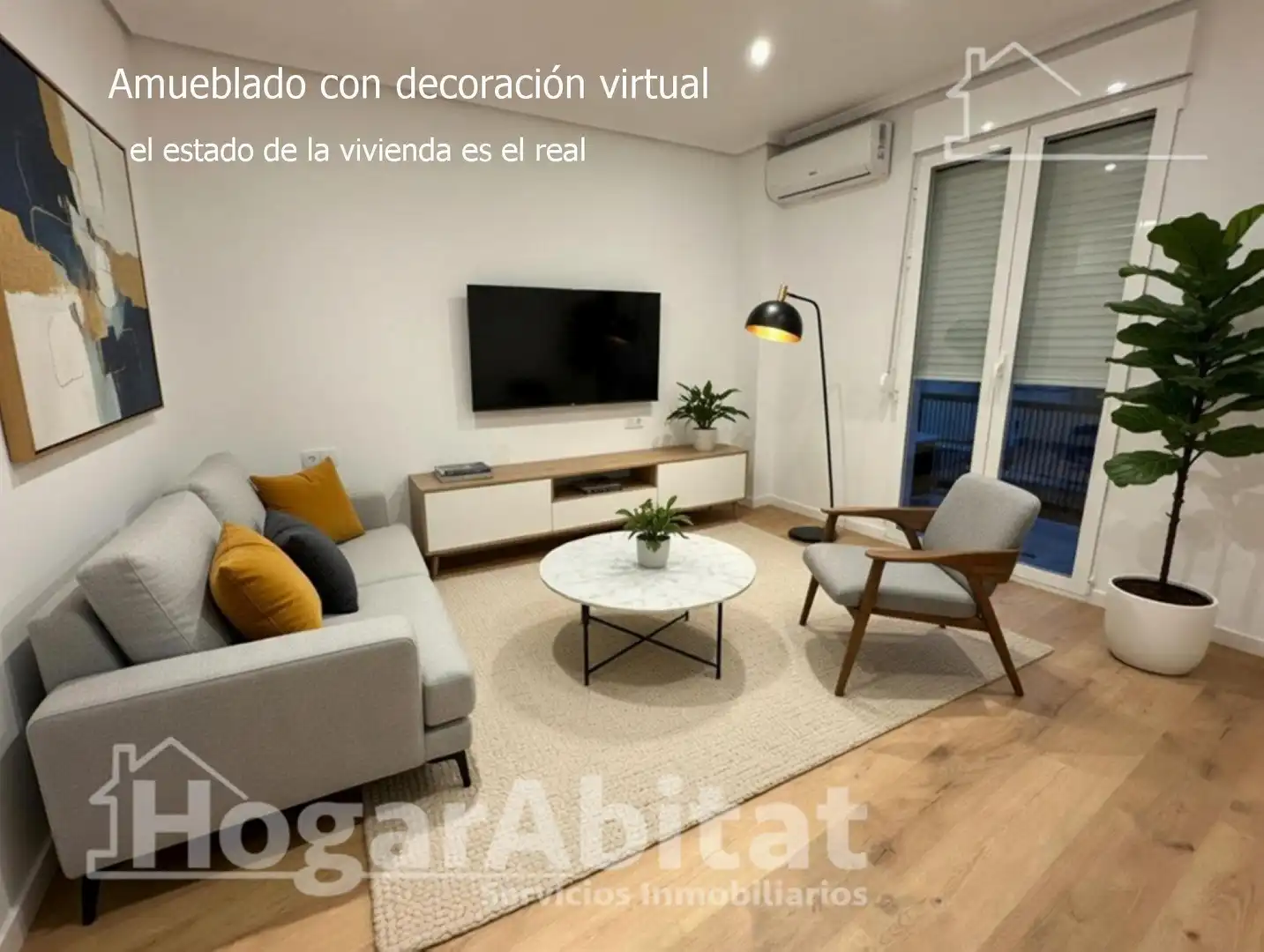 Sala d'estar de Pis en venda en Carcaixent amb Aire condicionat, Traster i Balcó
