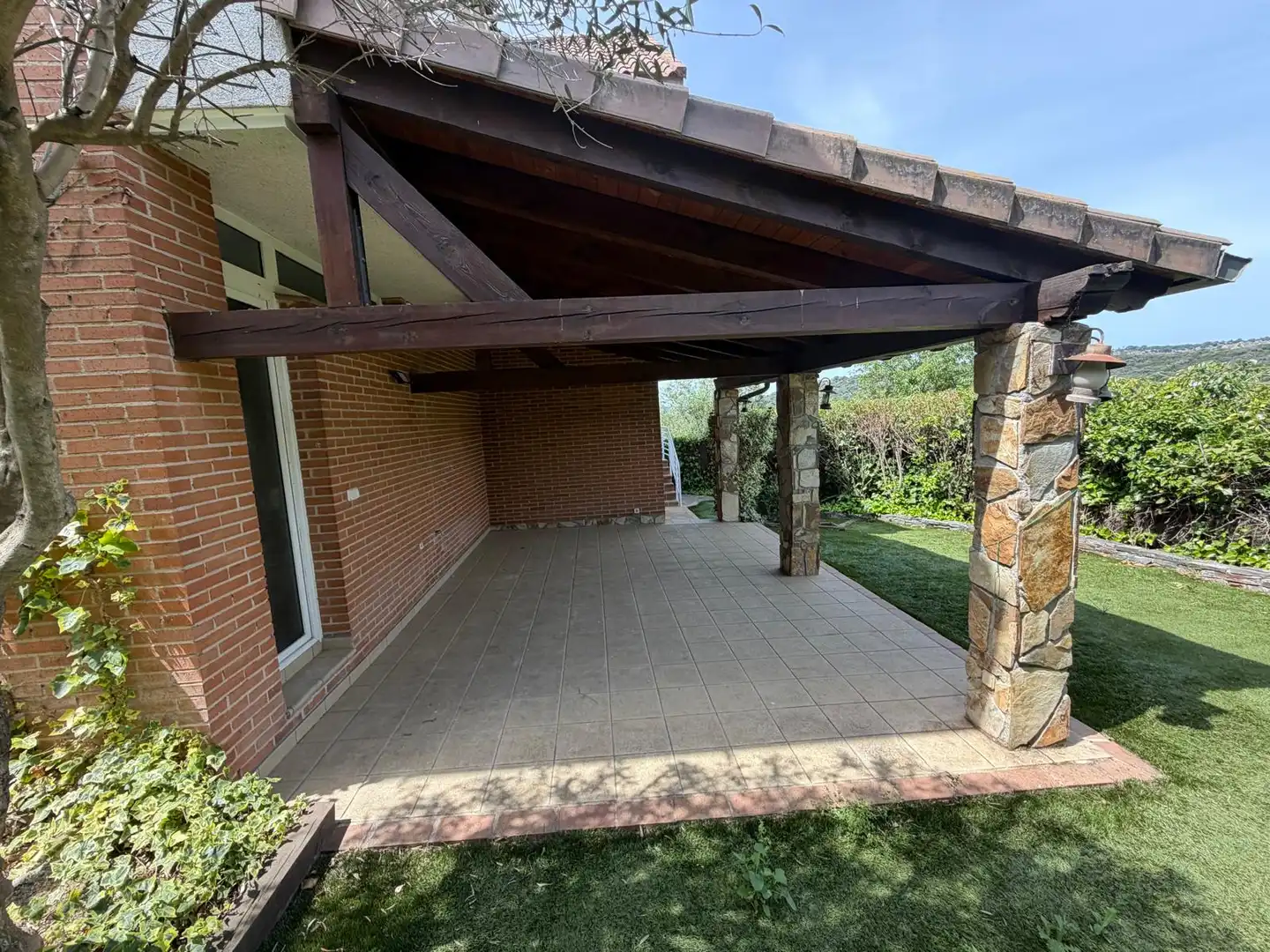 Terraza de Casa o chalet de alquiler en Las Rozas de Madrid con Aire acondicionado, Calefacción y Jardín privado