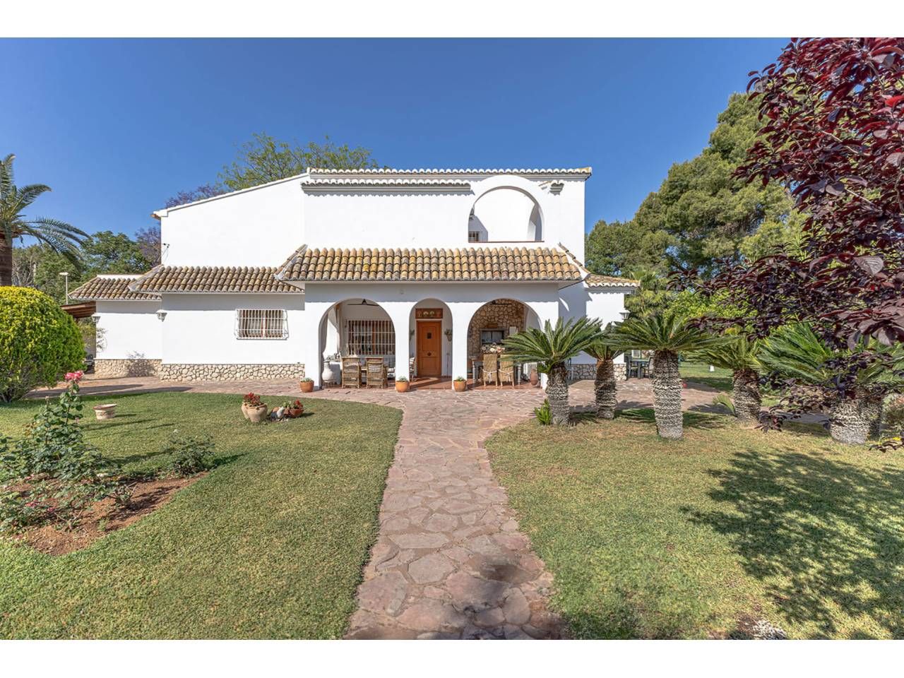 Exterior view of House or chalet for sale in L'Eliana  with Air Conditioner, Heating and Private garden