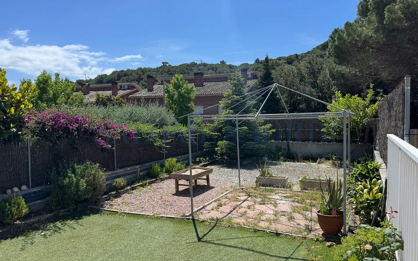 Jardí de Casa adosada en venda en Argentona amb Calefacció, Jardí privat i Terrassa