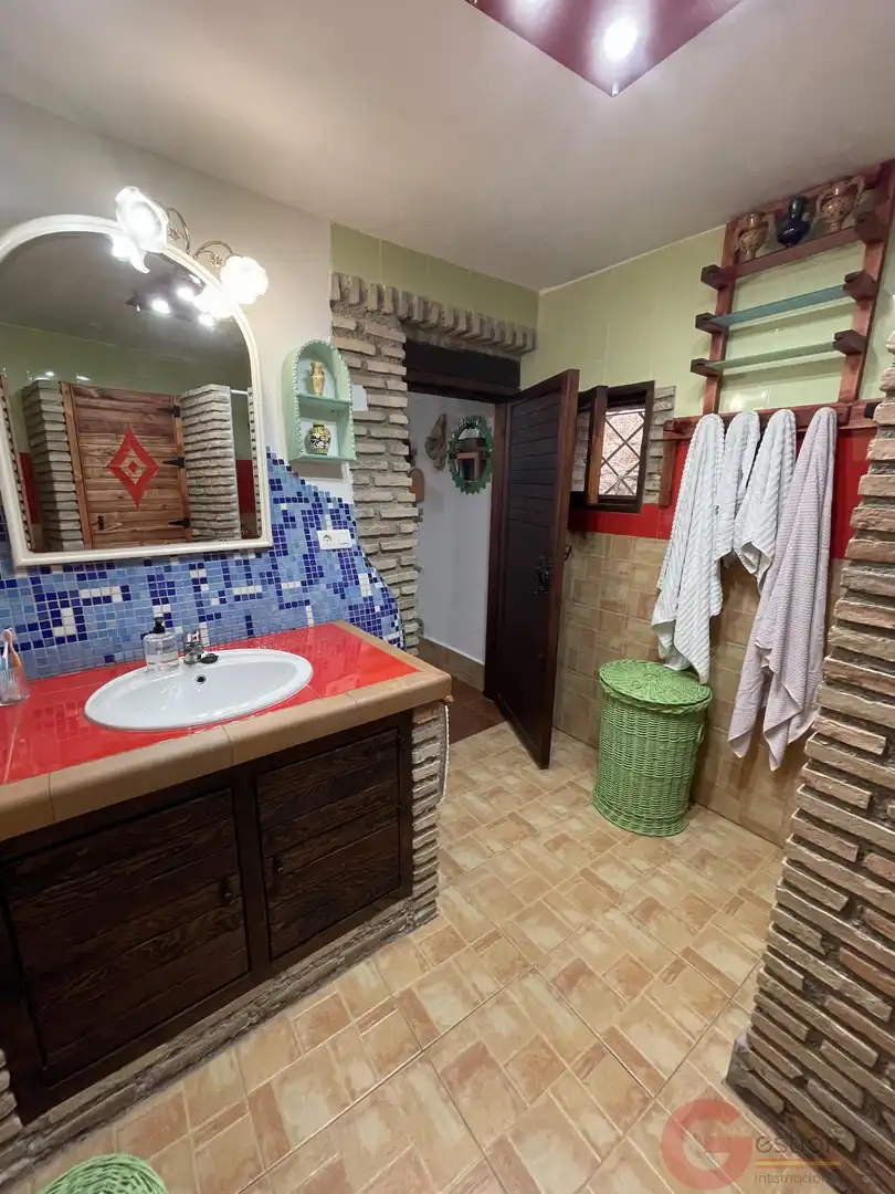 Baño de Finca rústica en venta en Salobreña con Terraza y Piscina