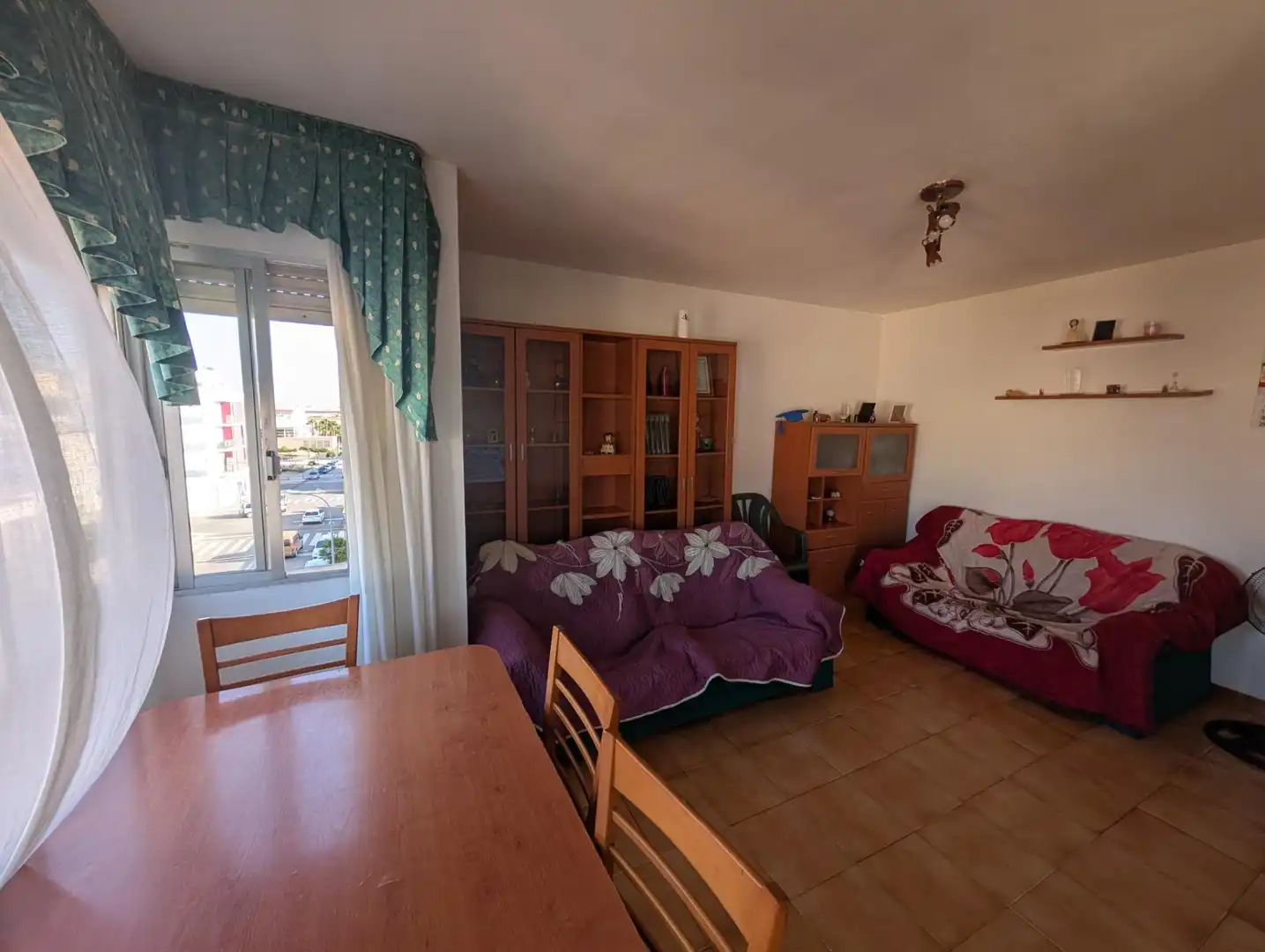 Sala de estar de Piso en venta en Alcanar con Terraza, Amueblado y Balcón