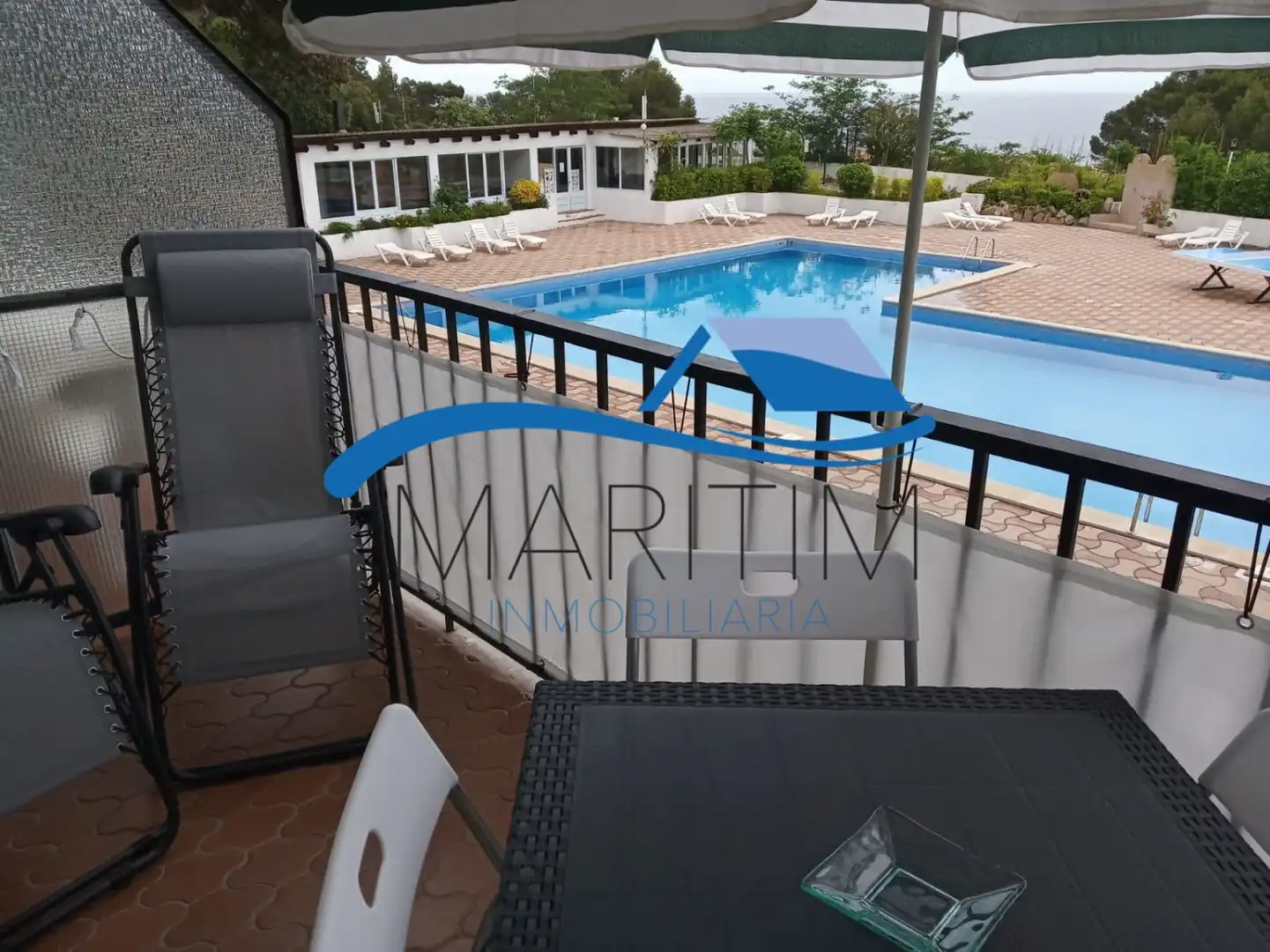 Swimming pool of Flat for sale in Tossa de Mar  with Heating, Balcony and Community pool