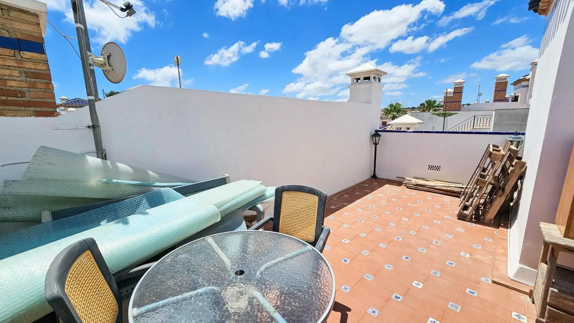 Terrace of Detached homes for sale in Orihuela  with Private garden, Terrace and Furnished