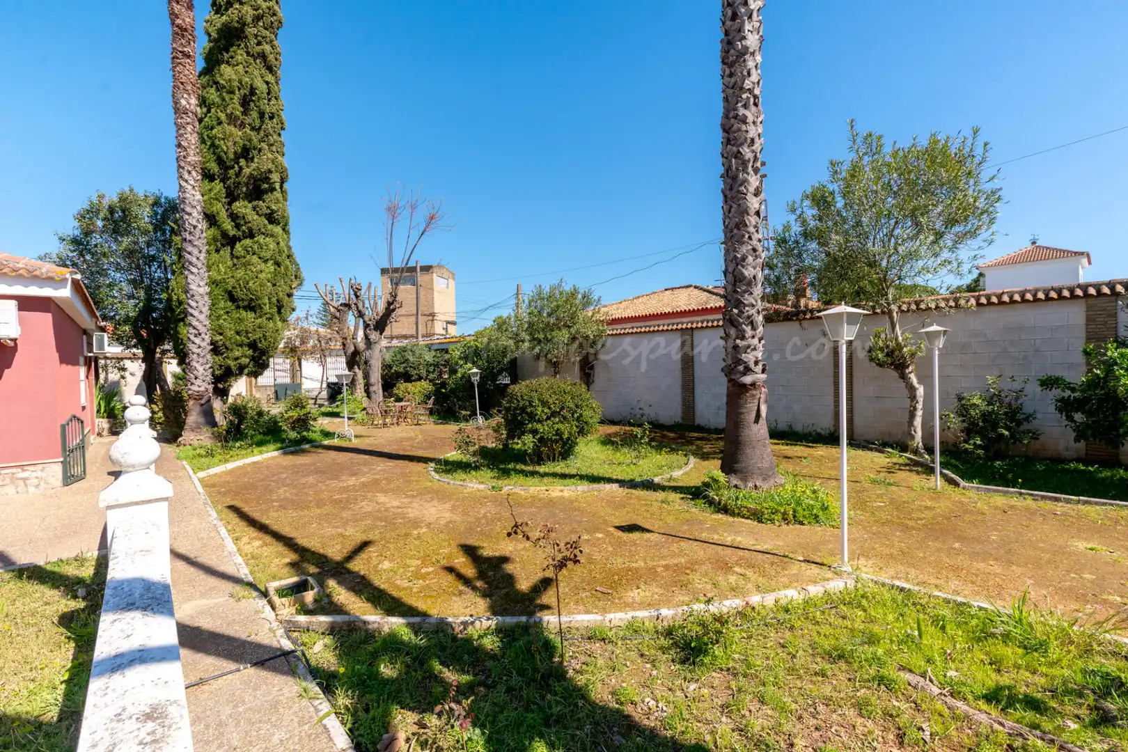Vista exterior de Casa o chalet en venta en Villanueva del Ariscal con Aire acondicionado, Calefacción y Jardín privado