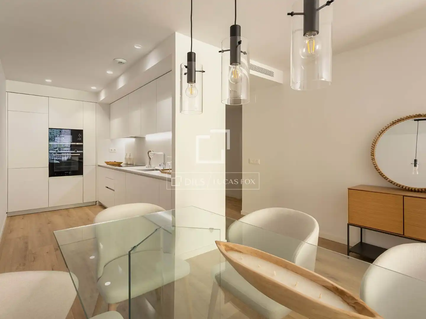 Kitchen of Flat for sale in Barcelona  with Air Conditioner, Heating and Terrace