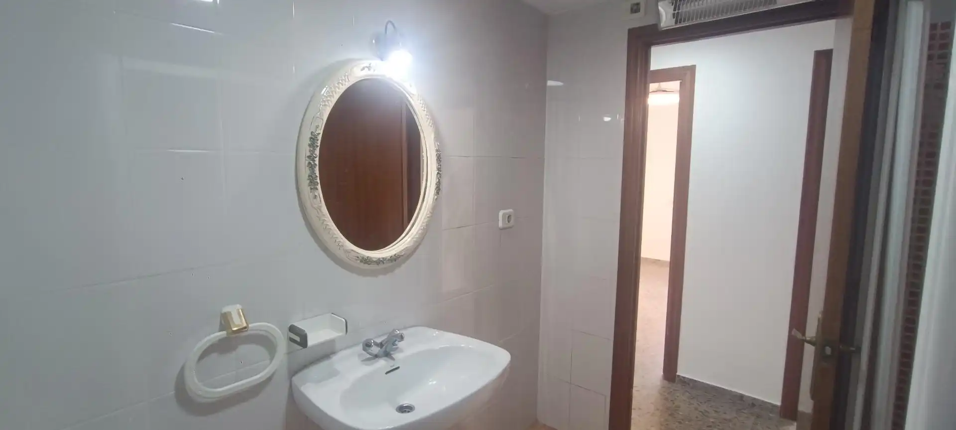 Bathroom of Flat for rent in Murcia  with Air Conditioner, Private garden and Terrace
