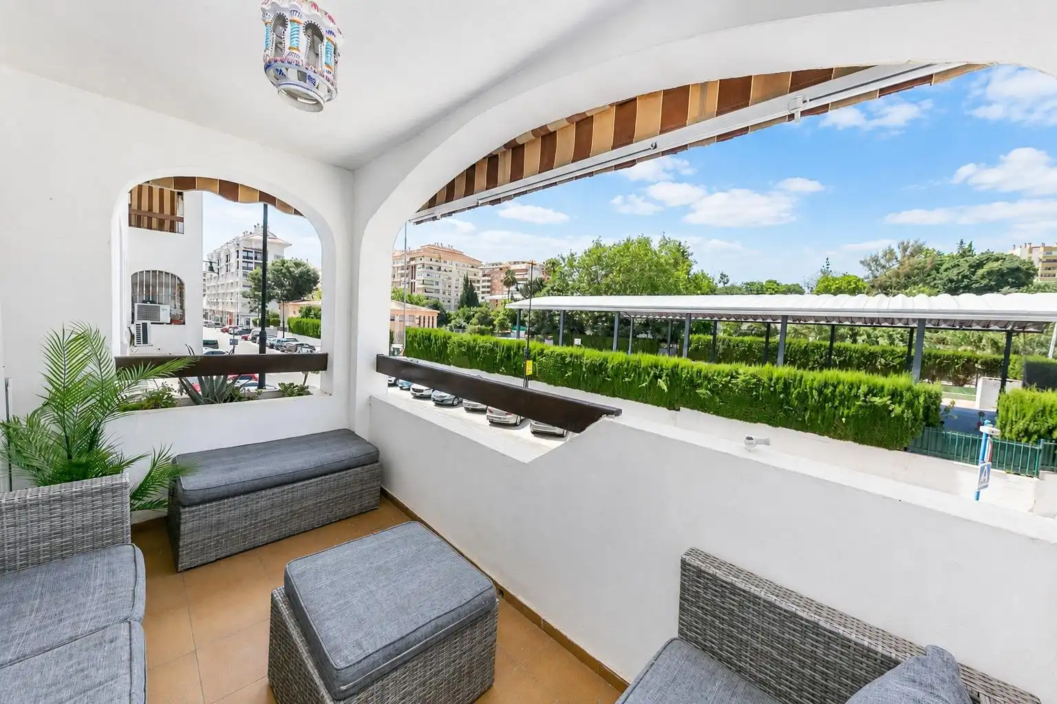 Terraza de Apartamento en venta en Fuengirola con Aire acondicionado, Terraza y Balcón