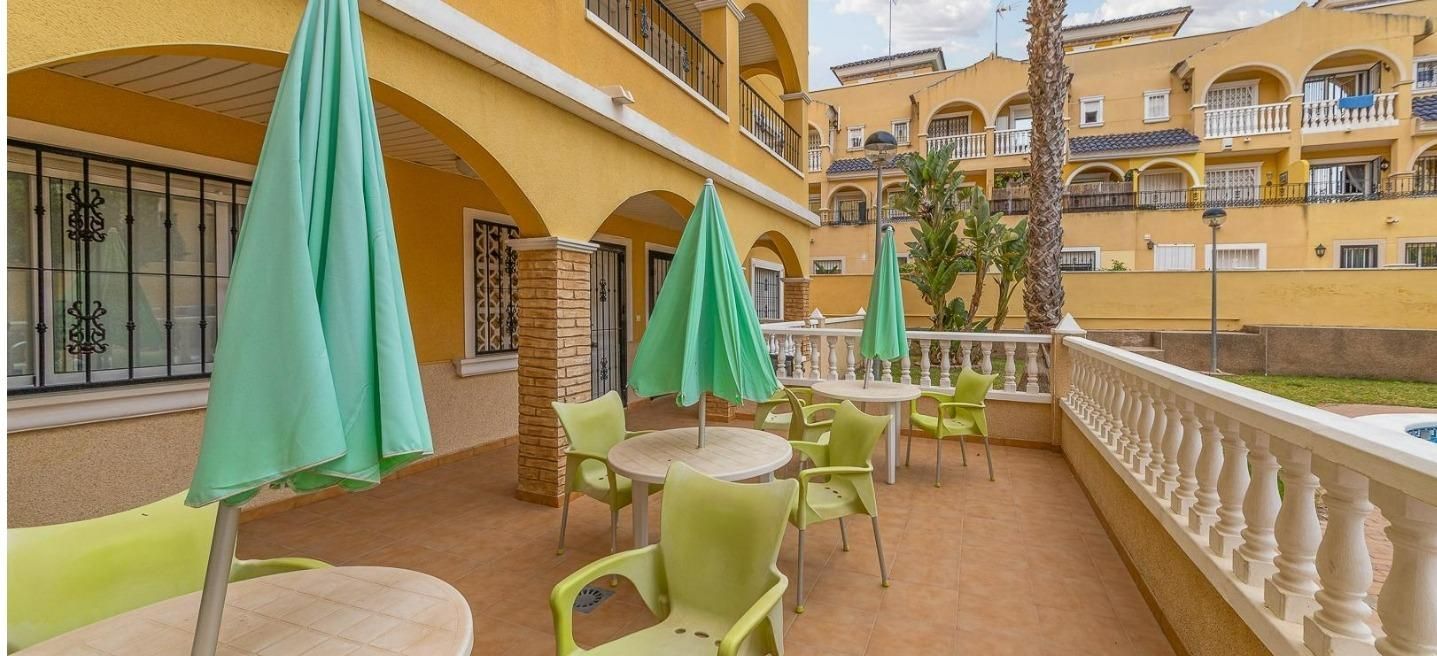 Terrace of Apartment to rent in Orihuela  with Air Conditioner, Private garden and Terrace