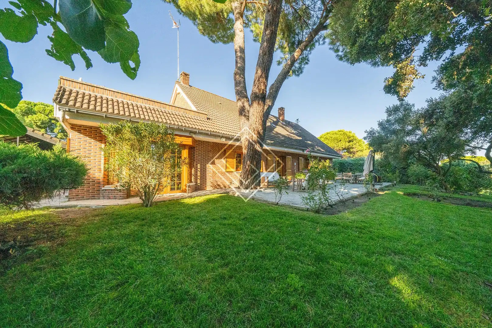 Jardín de Casa o chalet en venta en Pozuelo de Alarcón con Aire acondicionado, Calefacción y Jardín privado