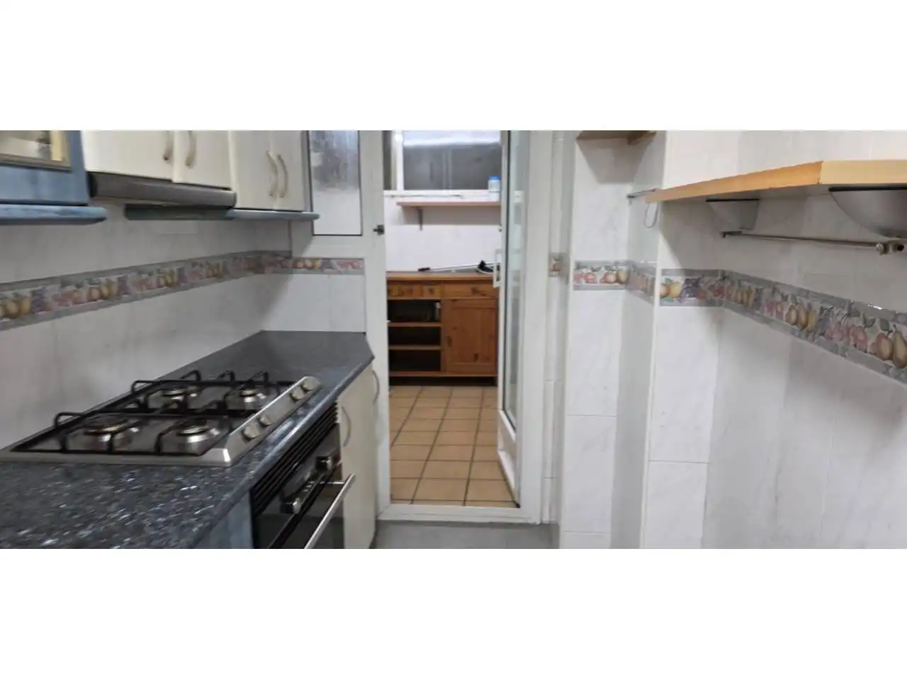Cocina de Piso en venta en Granollers con Calefacción, Terraza y Amueblado
