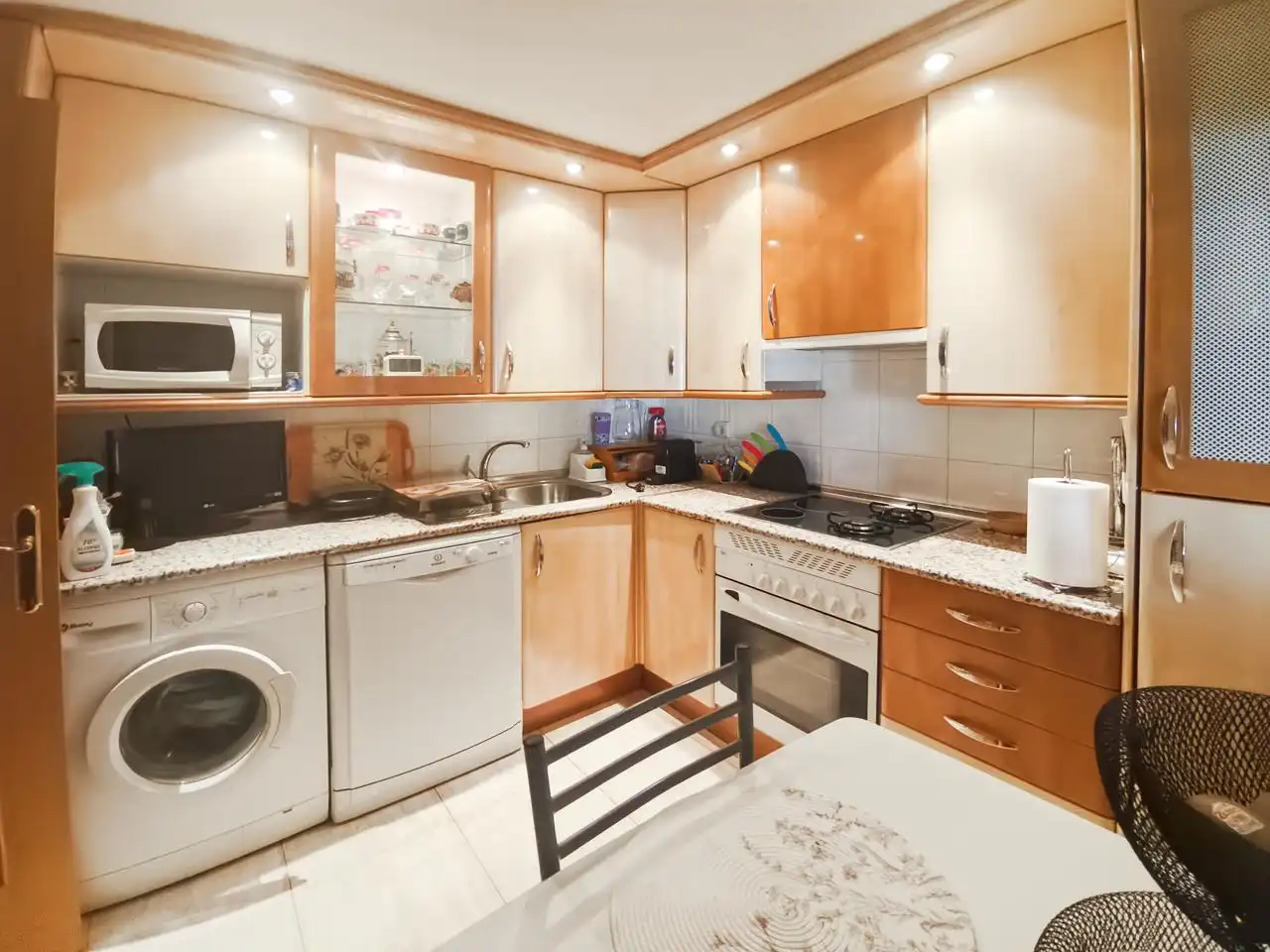 Cocina de Casa adosada en venta en Rivas-Vaciamadrid con Aire acondicionado, Calefacción y Jardín privado