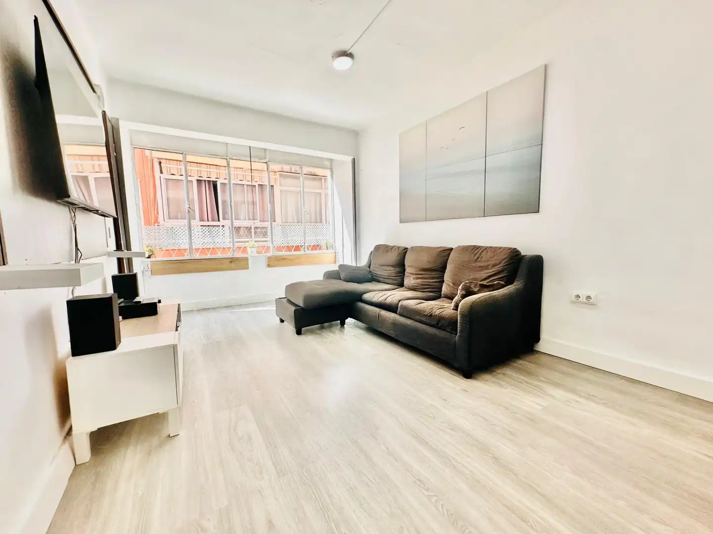 Sala d'estar de Pis en venda en Málaga amb Parquet
