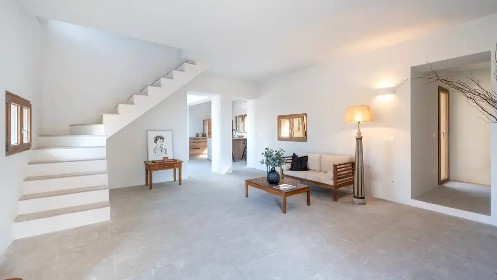 Living room of Houses for sale in Banyalbufar  with Air Conditioner, Private garden and Terrace