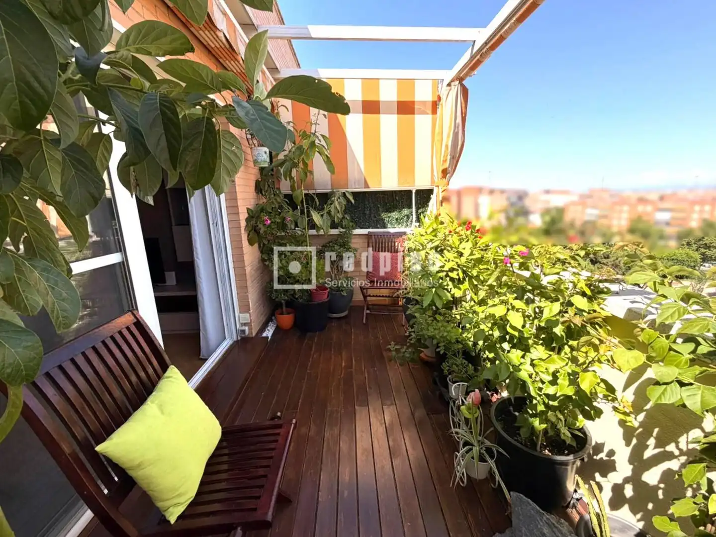 Terrace of Attic for sale in Móstoles  with Air Conditioner, Heating and Private garden