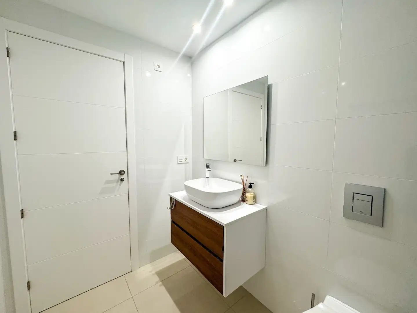 Badezimmer von Haus oder Chalet zum Verkauf in Algorfa mit Klimaanlage, Heizung und Privatgarten