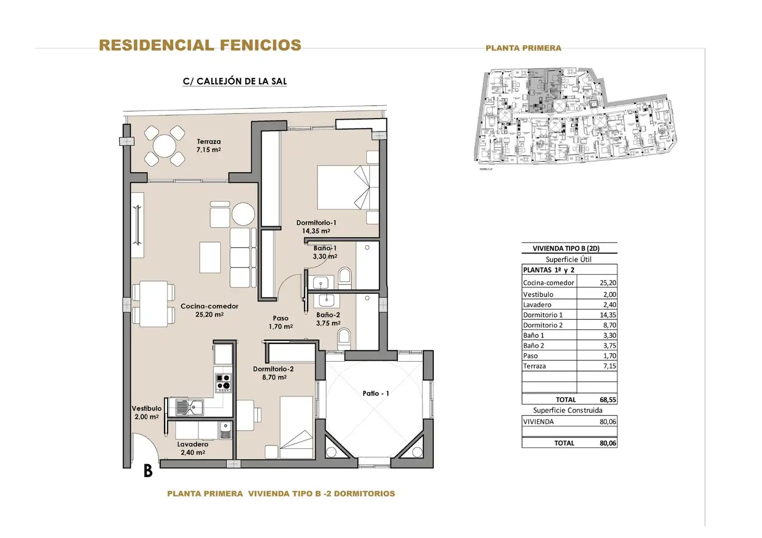 Wohnung zum Verkauf in Mazarrón mit Terrasse und Abstellraum