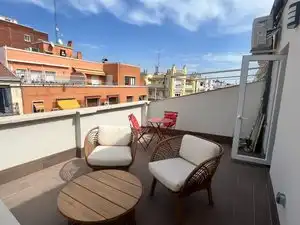 Terrasse von Dachboden zum Verkauf in Madrid mit Klimaanlage, Heizung und Terrasse