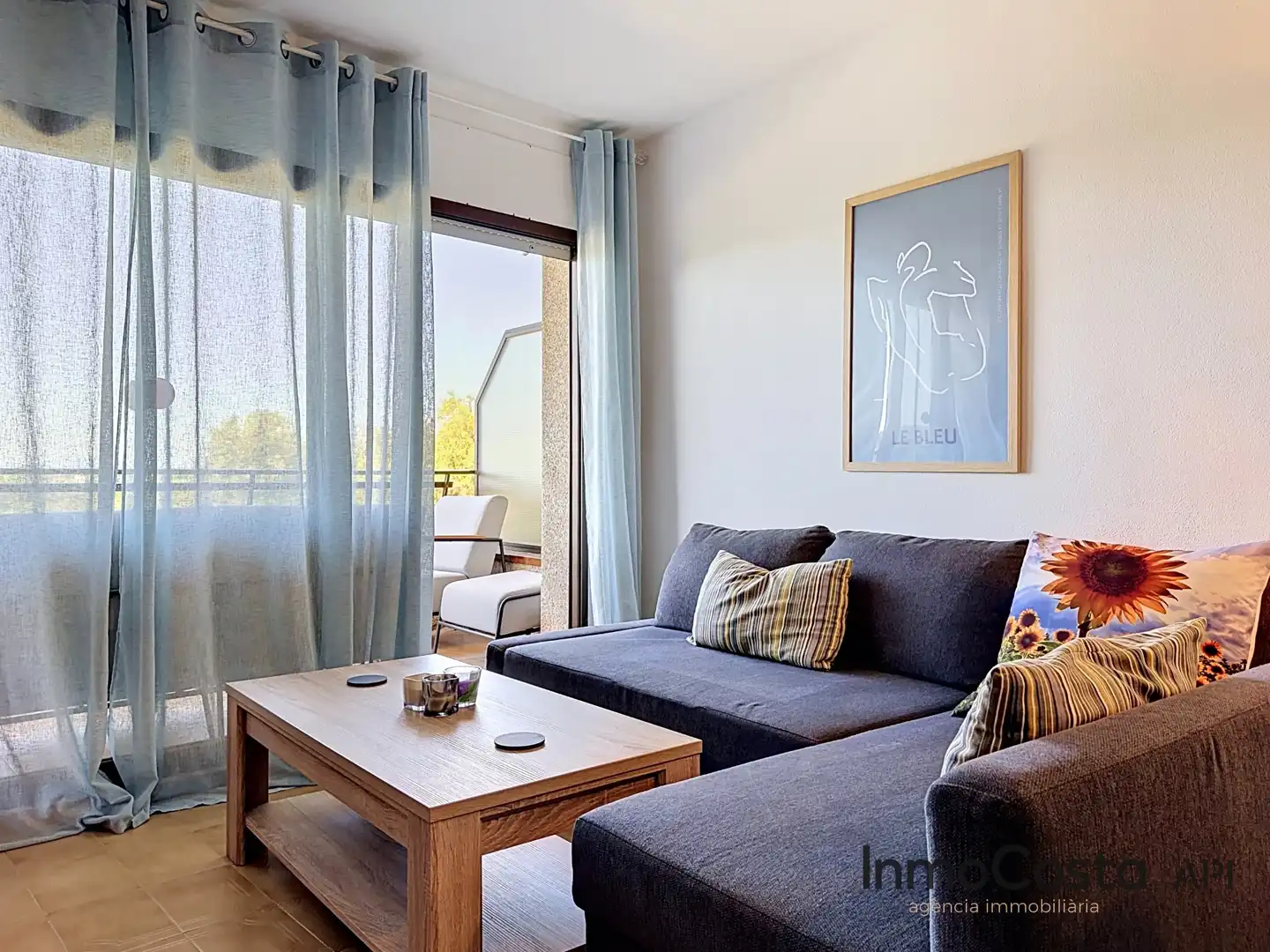 Wohnzimmer von Wohnungen zum Verkauf in L'Estartit mit Terrasse, Möbliert und Waschmaschine