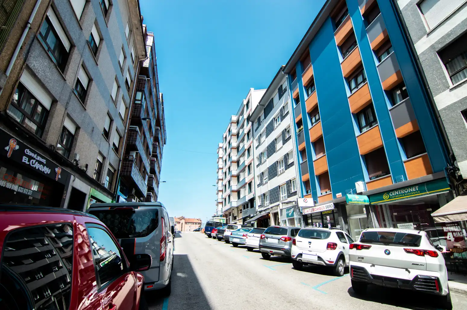 Vista exterior de Piso en venta en Siero con Calefacción y Trastero