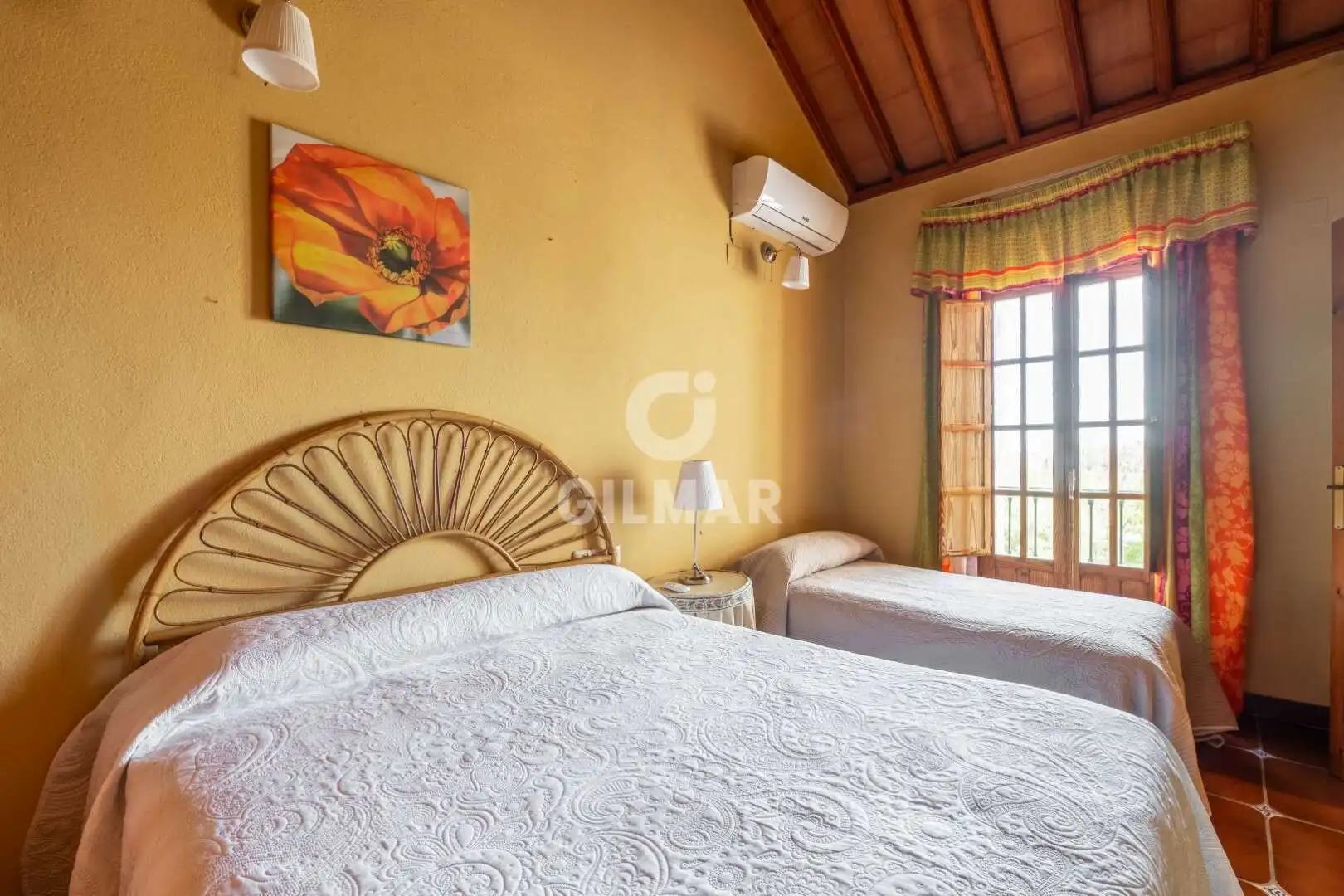 Bedroom of Houses for sale in Villamartín  with Heating, Private garden and Swimming Pool