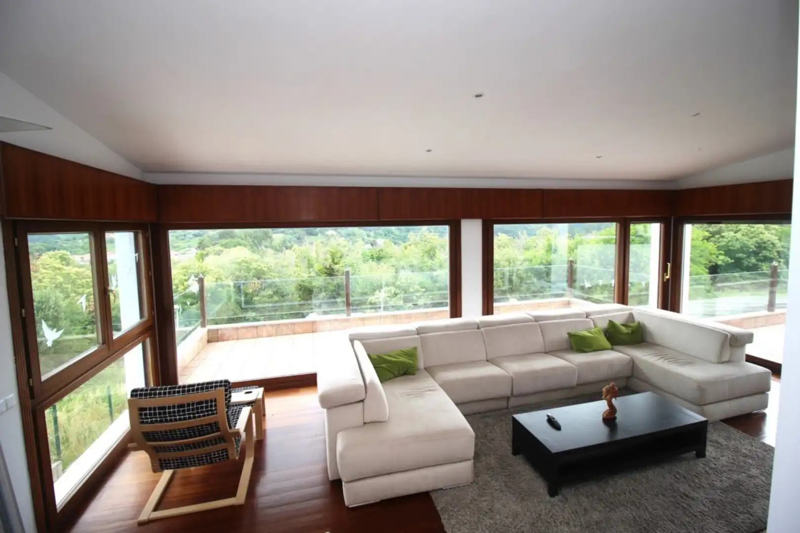 Living room of Houses for sale in Betanzos  with Heating, Terrace and Storage room