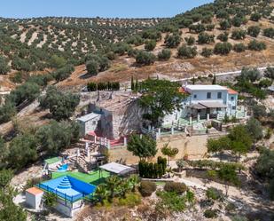 Vista exterior de Finca rústica en venda en Cuevas de San Marcos amb Calefacció, Jardí privat i Terrassa