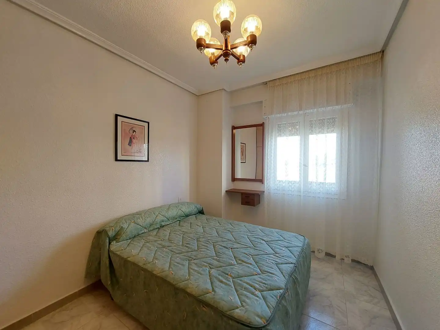 Bedroom of Flat for sale in El Campello  with Terrace, Furnished and Community pool