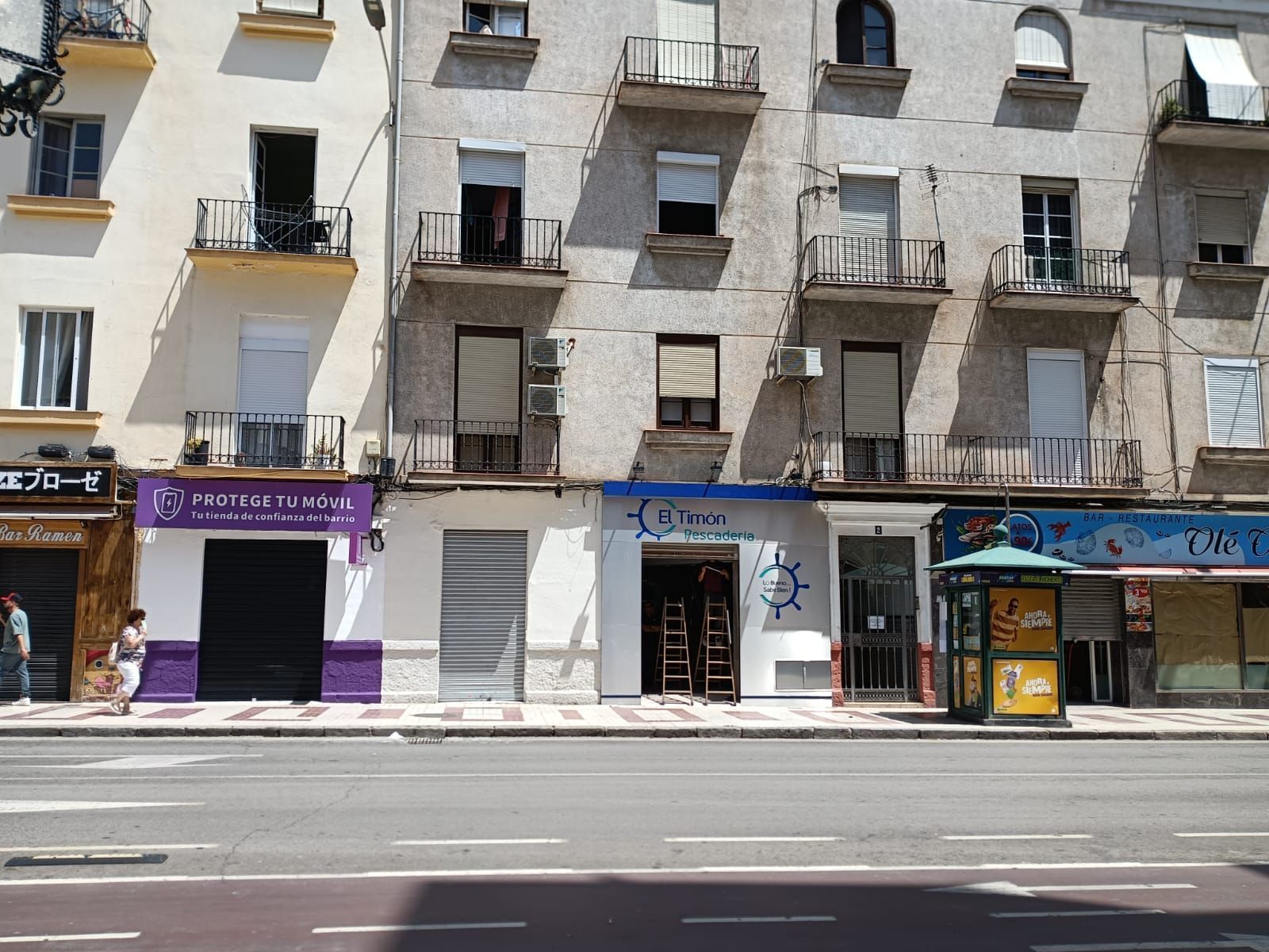 Exterior view of Premises for sale in Málaga Capital