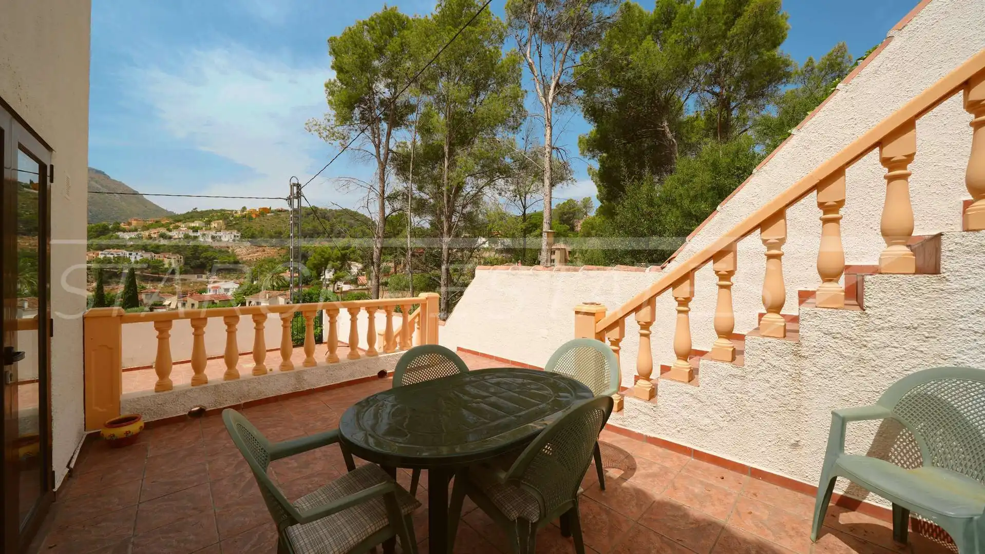 Terrassa de Casa o xalet en venda en L'Atzúbia amb Aire condicionat, Jardí privat i Piscina