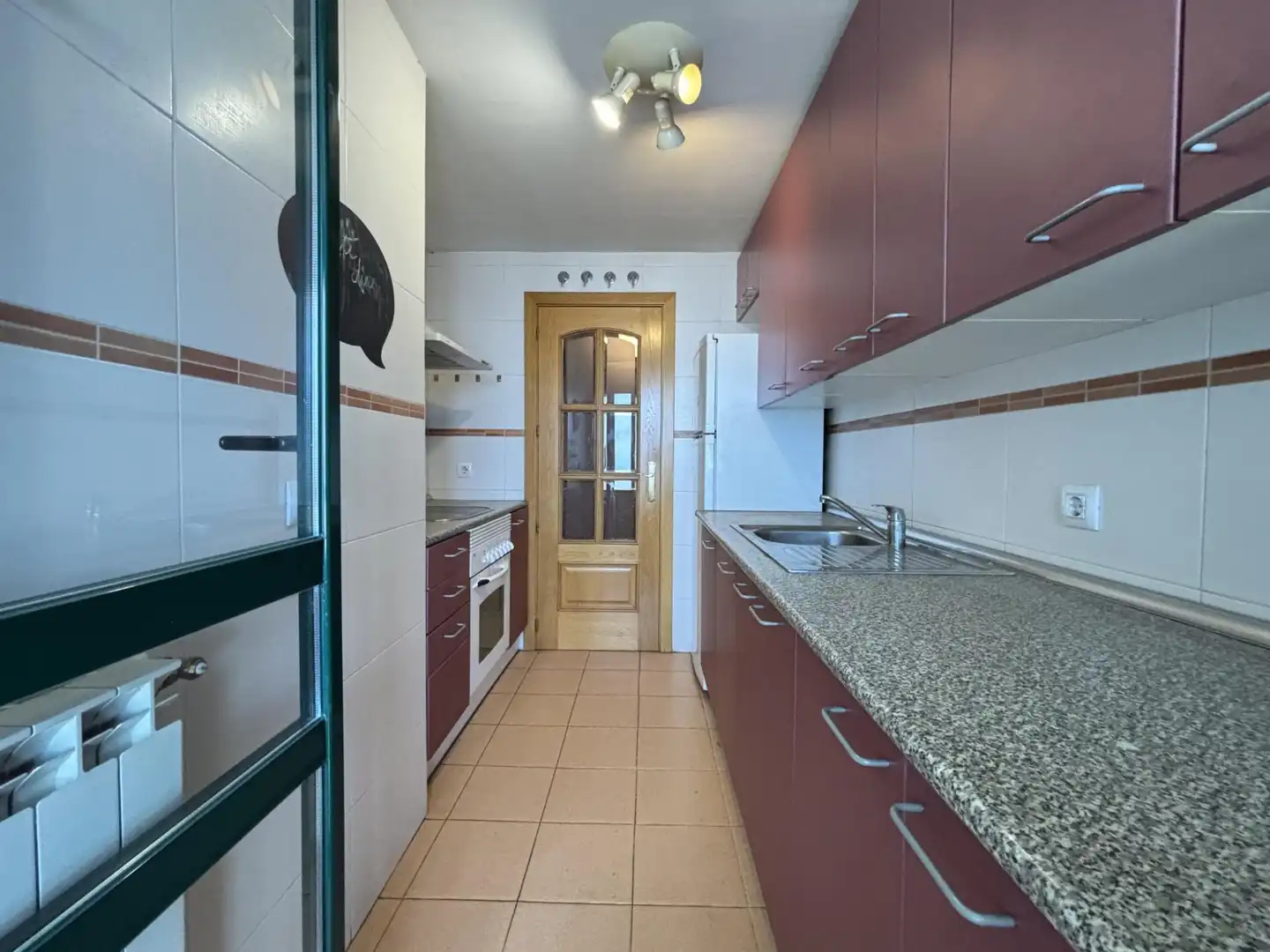 Küche von Wohnung zum Verkauf in Ávila mit Heizung, Terrasse und Abstellraum