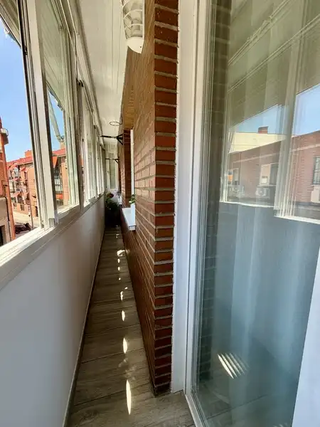 Balcony of Flat for sale in Madrid  with Heating, Terrace and Storage room