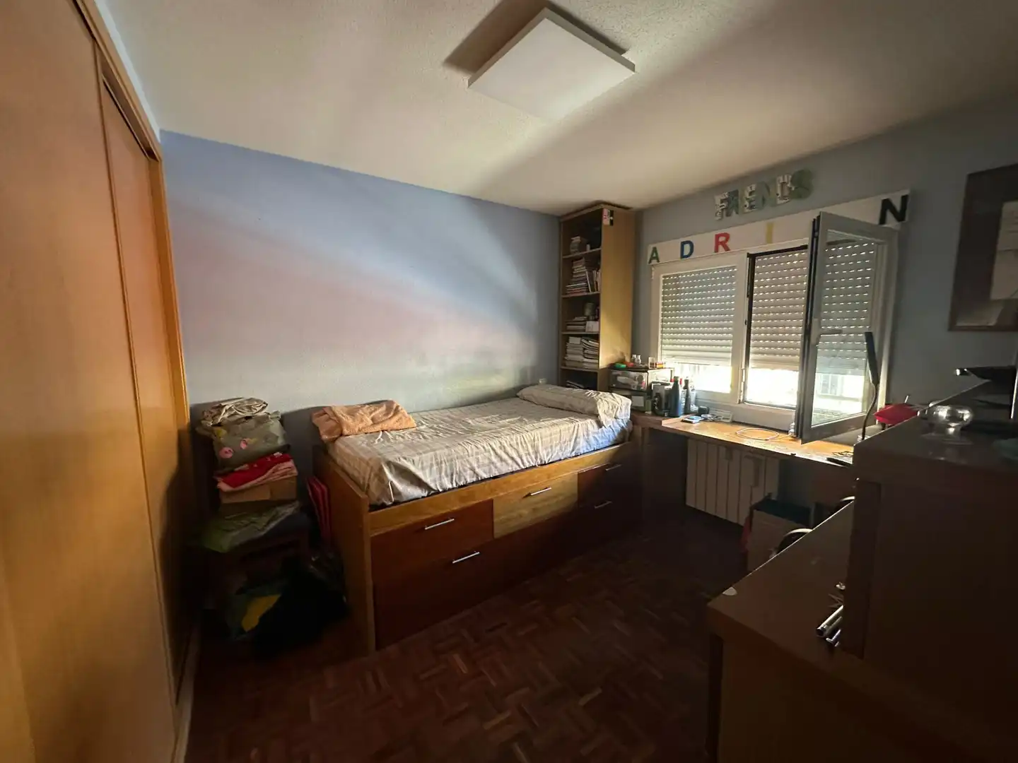 Schlafzimmer von Wohnung zum Verkauf in Madrid mit Klimaanlage, Heizung und Terrasse