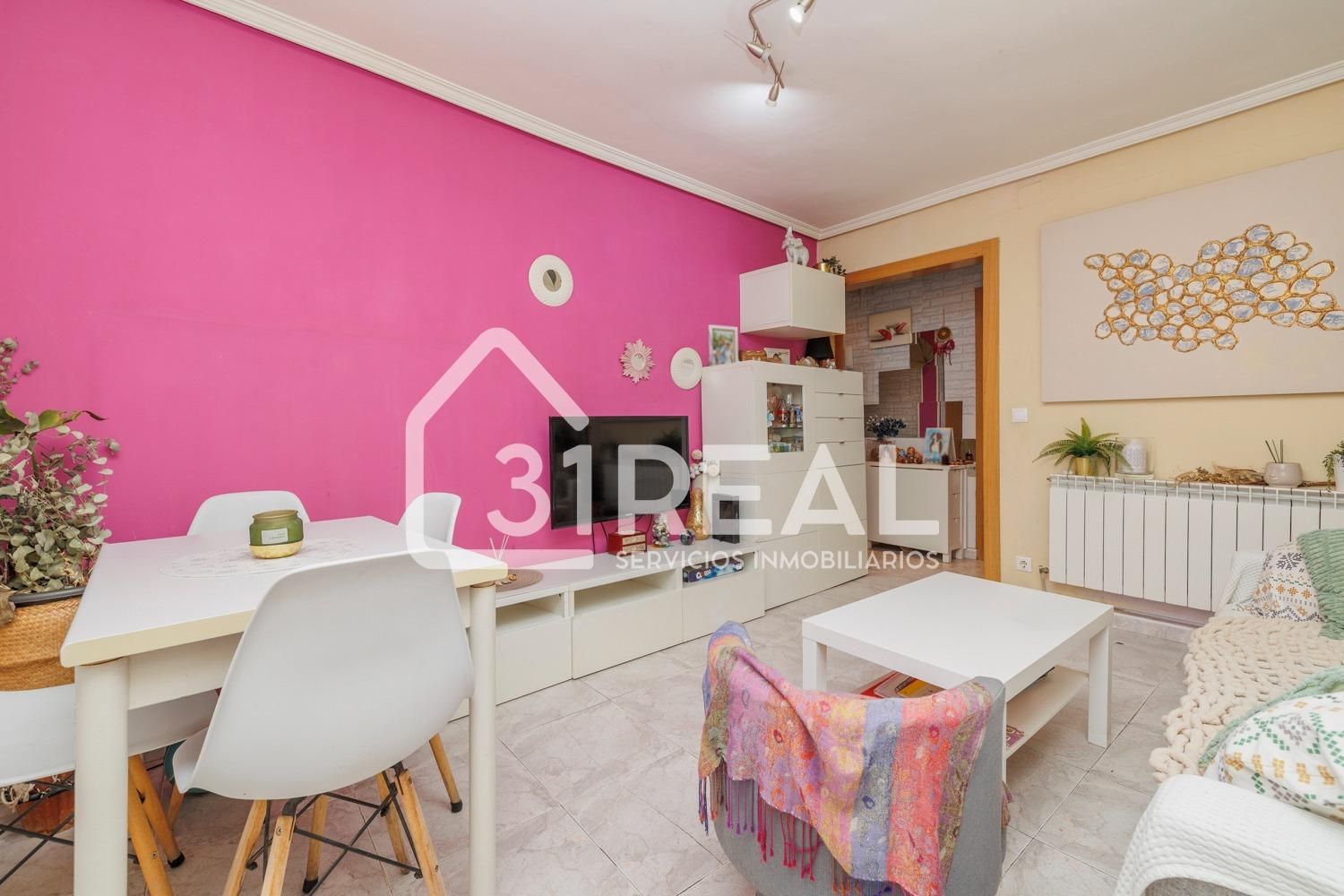 Sala de estar de Piso en venta en  Madrid Capital con Aire acondicionado, Calefacción y Terraza