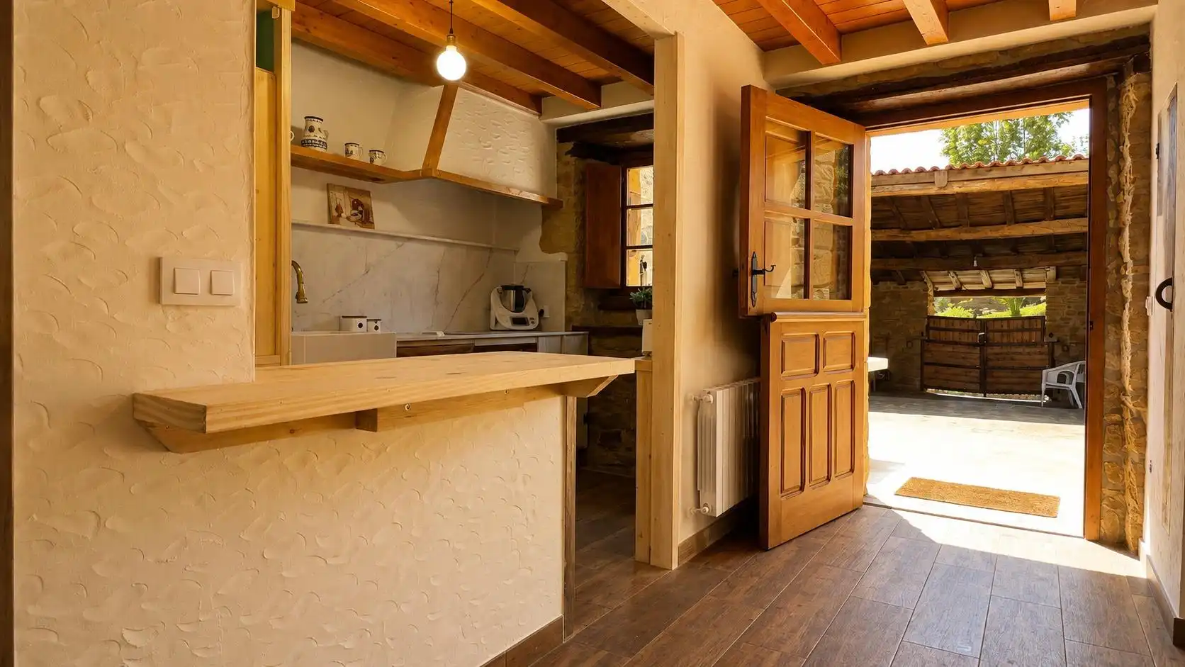 Cocina de Casa o chalet en venta en Comillas (Cantabria) con Calefacción, Jardín privado y Terraza