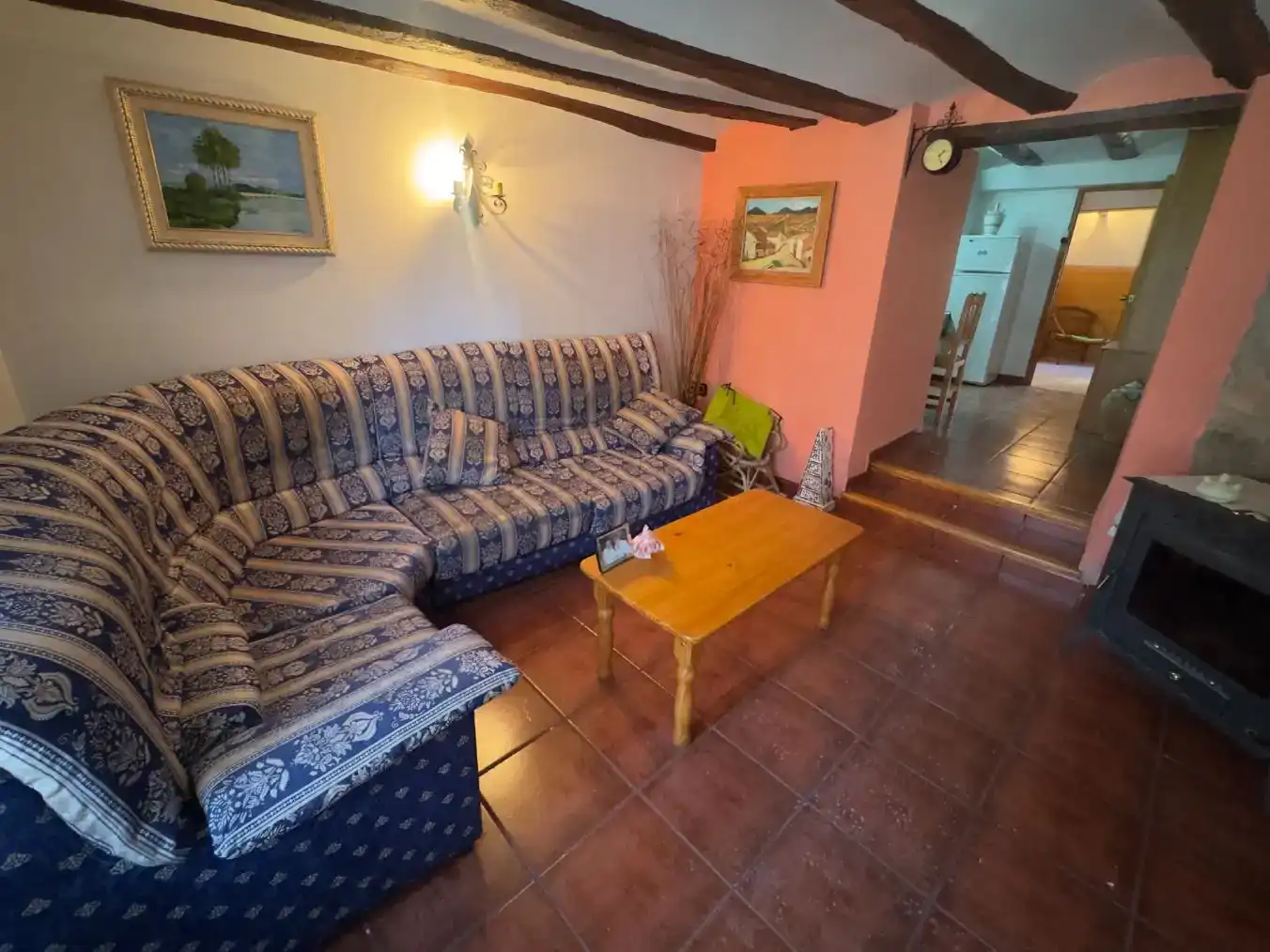 Sala d'estar de Pis en venda en Gea de Albarracín amb Traster i Moblat