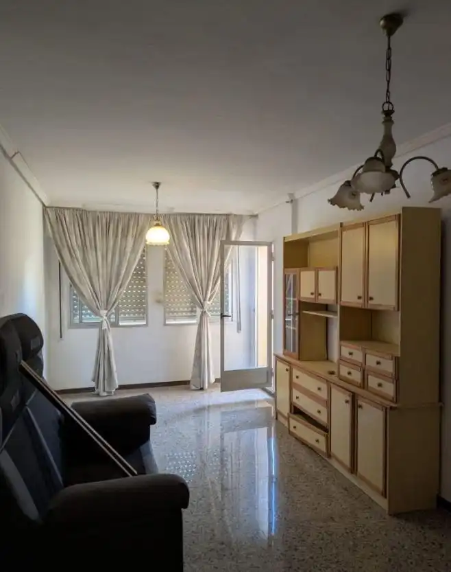 Sala de estar de Apartamento en venta en Dénia con Balcón