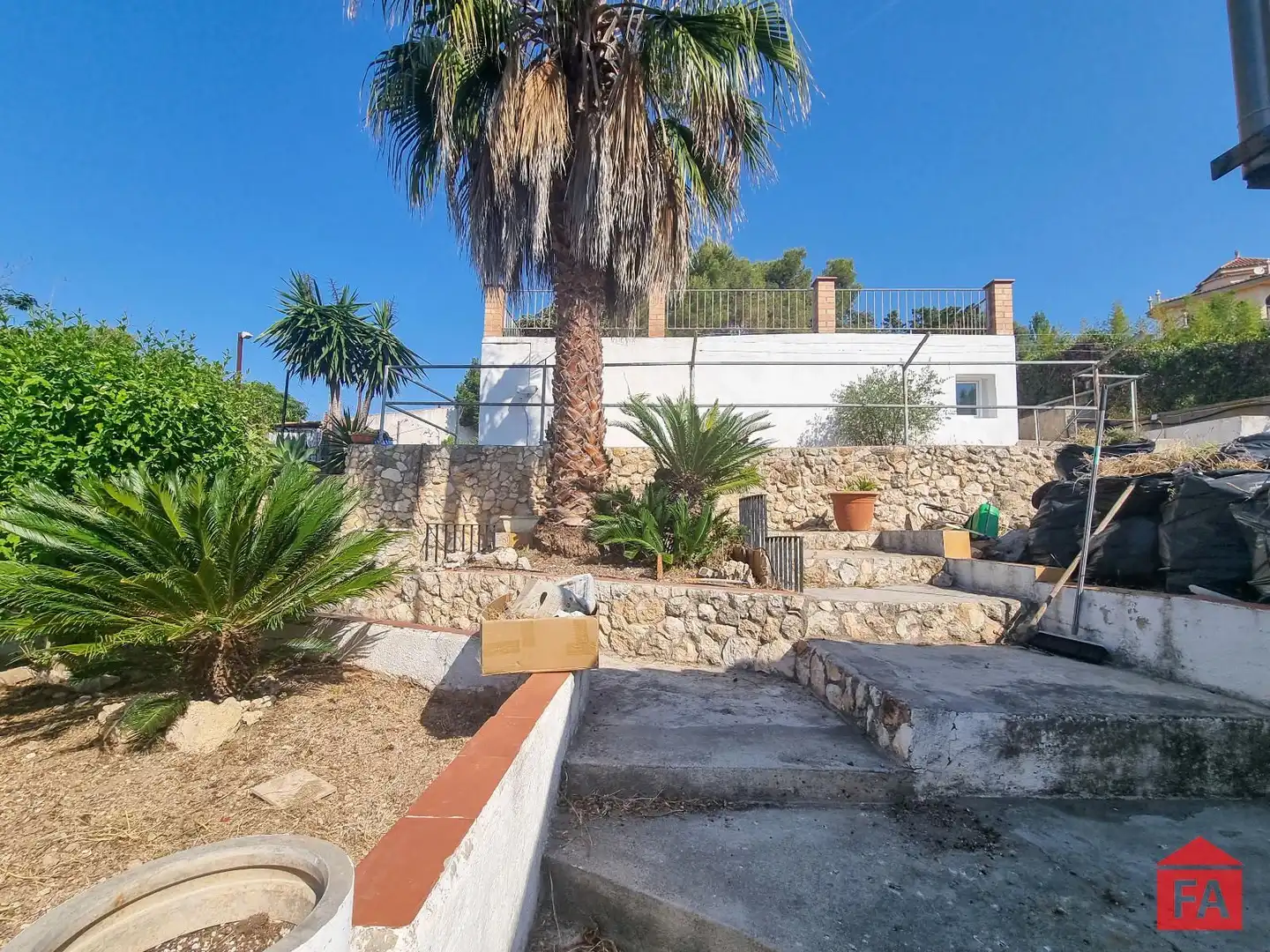 Vista exterior de Casa o chalet en venta en Bellvei con Terraza