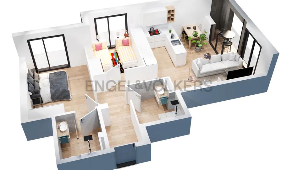 Photo 1 from new construction home in Flat for sale in Poblenou, Barcelona