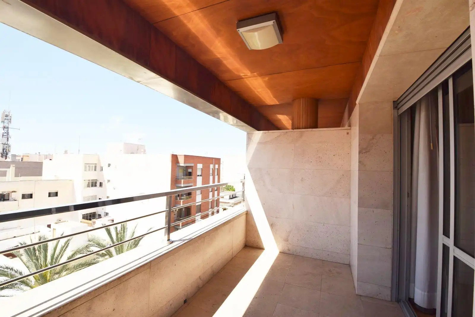 Terrasse von Wohnung zum Verkauf in El Ejido mit Klimaanlage, Heizung und Parkett