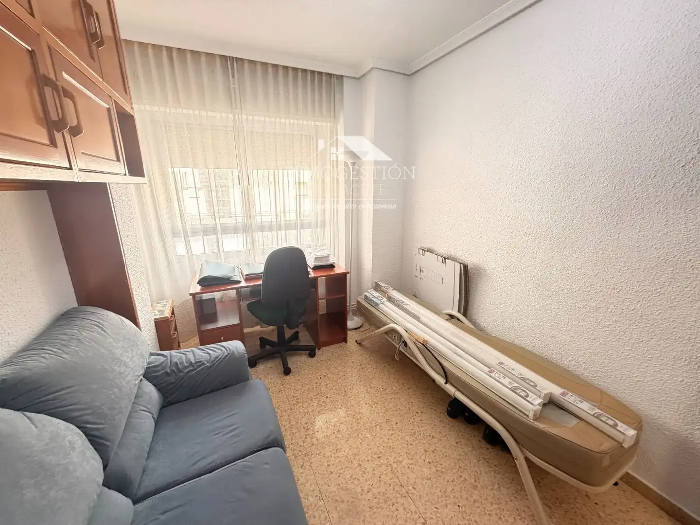 Bedroom of Flat for sale in Albacete  with Air Conditioner, Heating and Terrace